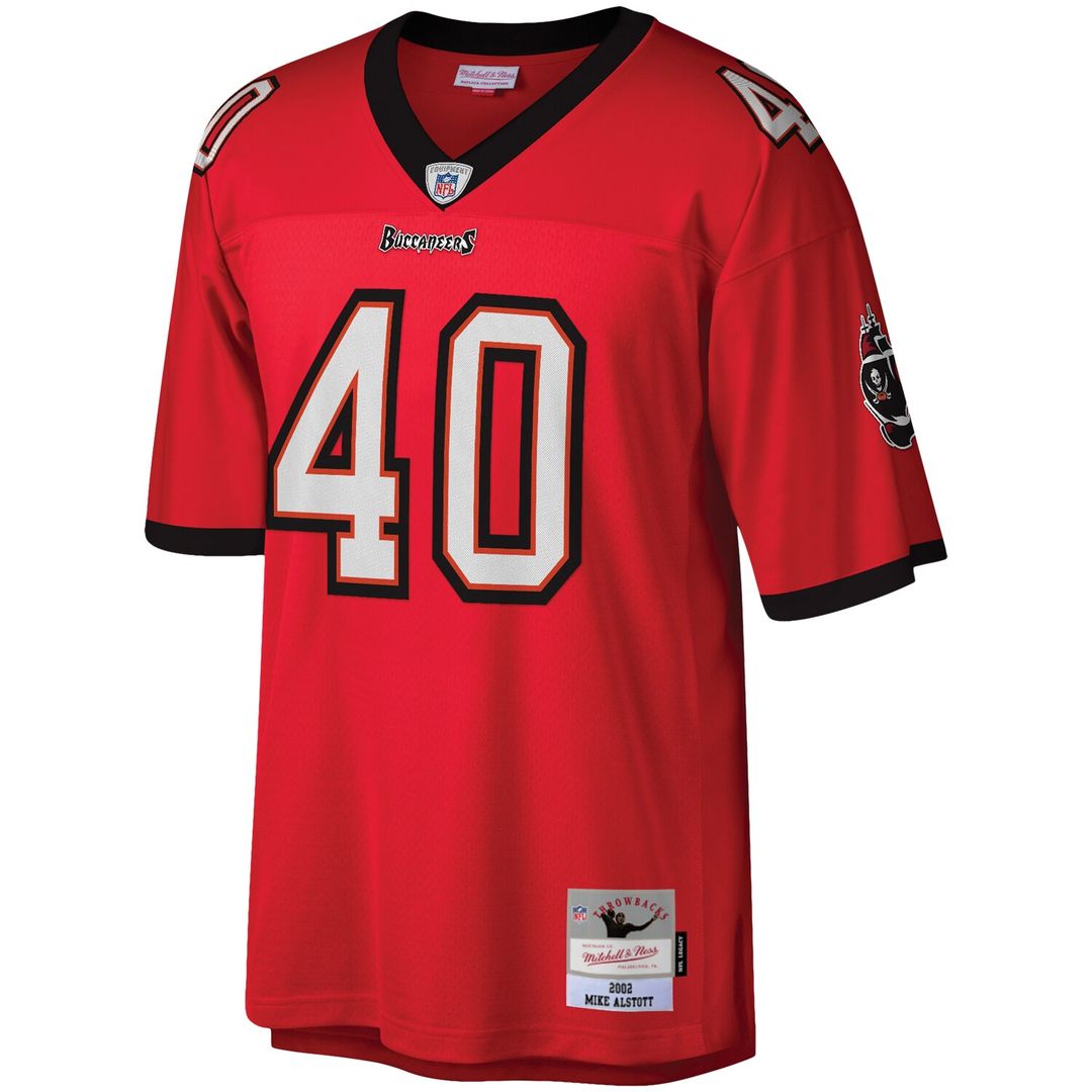 Mike Alstott Tampa Bay Buccaneers Mitchell & Ness Legacy Replica Jersey - Red Official NFL Team Apparel Football Fan Gear