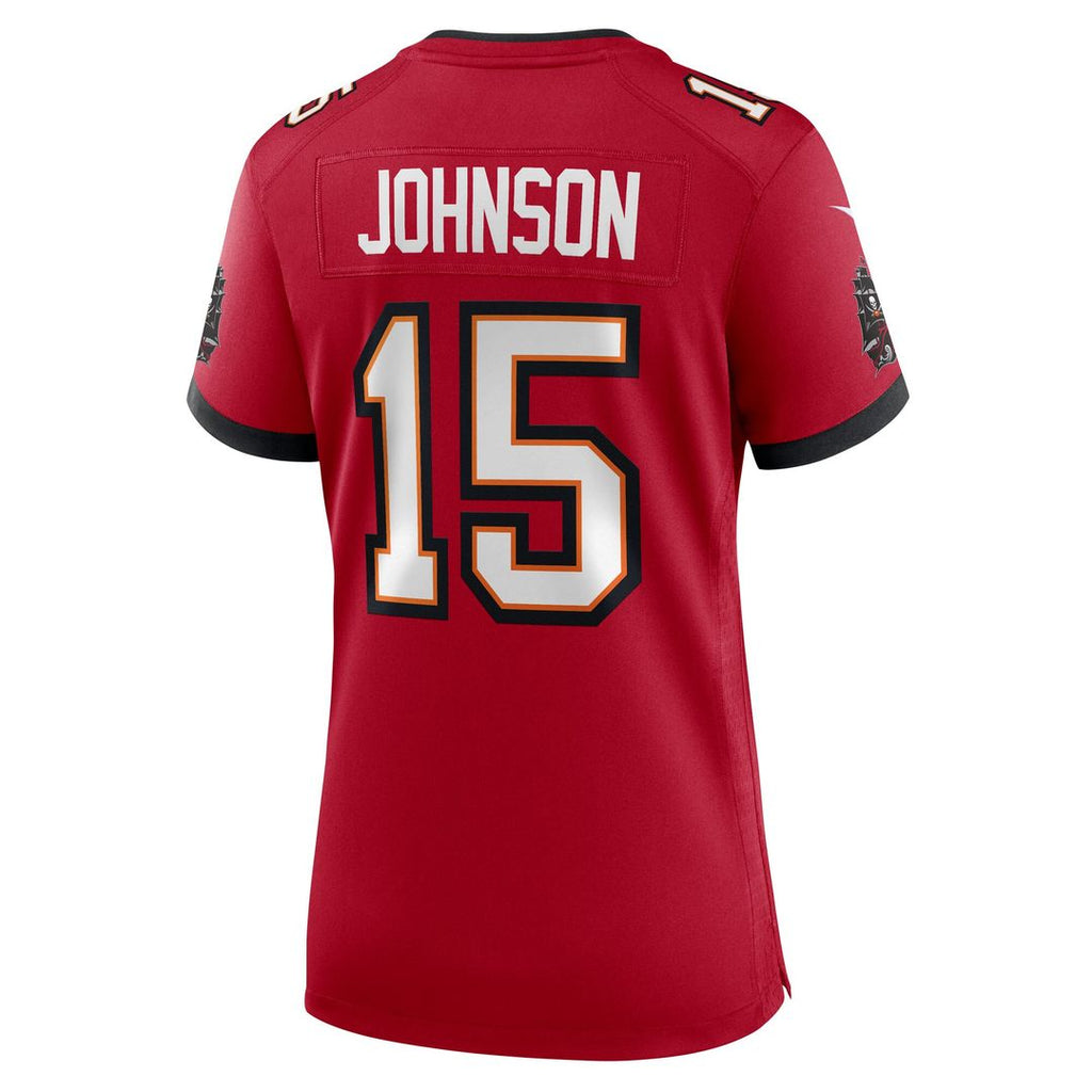 Tez Johnson Tampa Bay Buccaneers Nike Women's Team Game Jersey - Red Official NFL Team Apparel Football Fan Gear