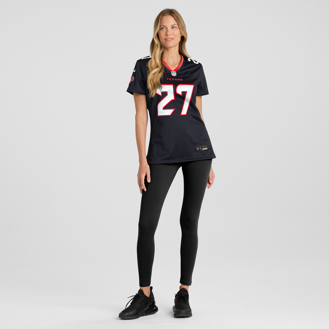 Kamari Ramsey Houston Texans Nike Women's Team Game Jersey - Navy Official NFL Team Apparel Football Fan Gear