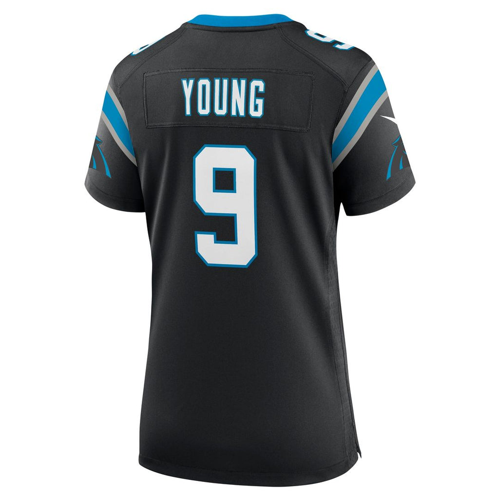 Bryce Young Carolina Panthers Nike Women's Team Game Jersey - Black Official NFL Team Apparel Football Fan Gear