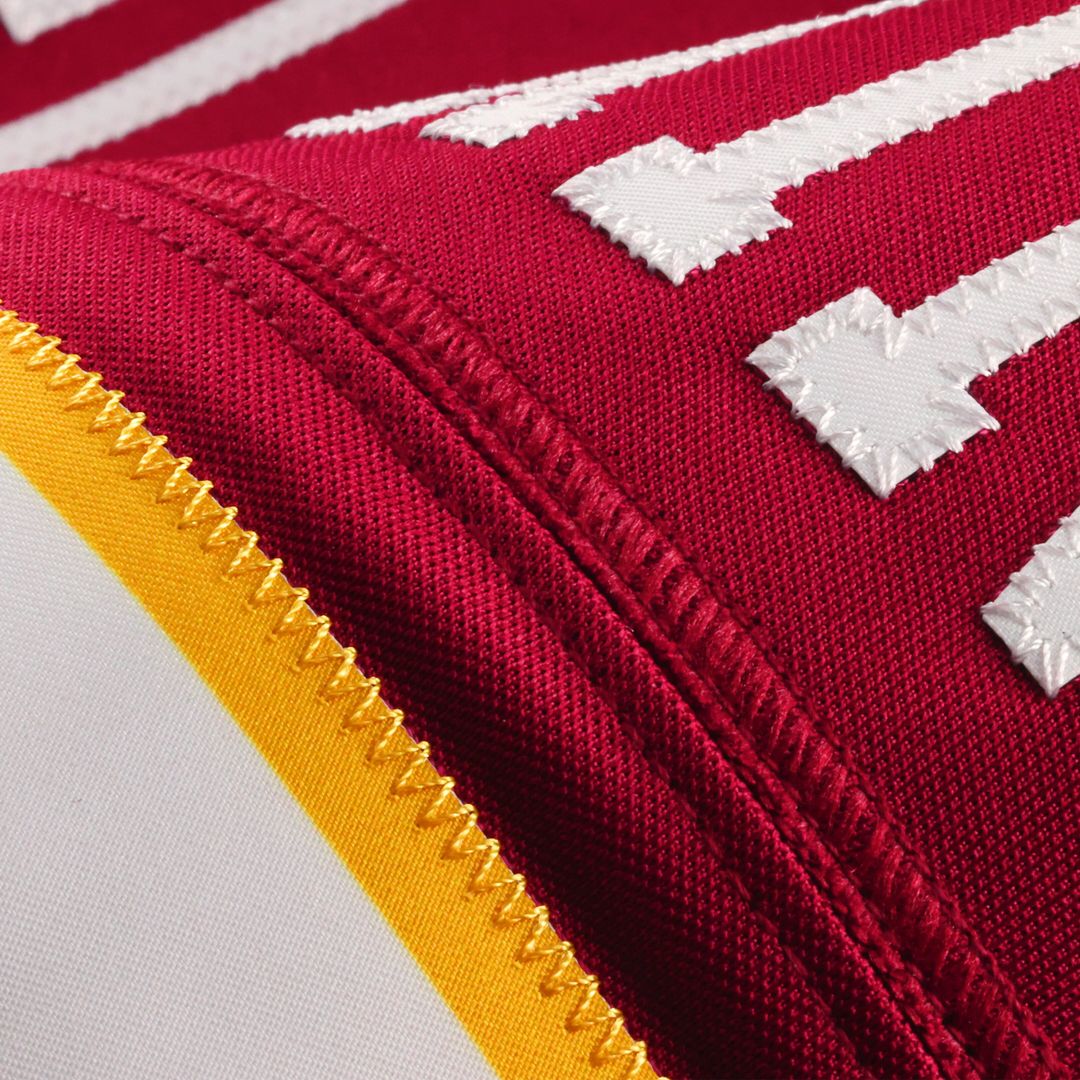 Mike Sainristil Washington Commanders Nike Vapor F.U.S.E. Stitched Limited Jersey - White Official NFL Team Apparel Football Fan Gear