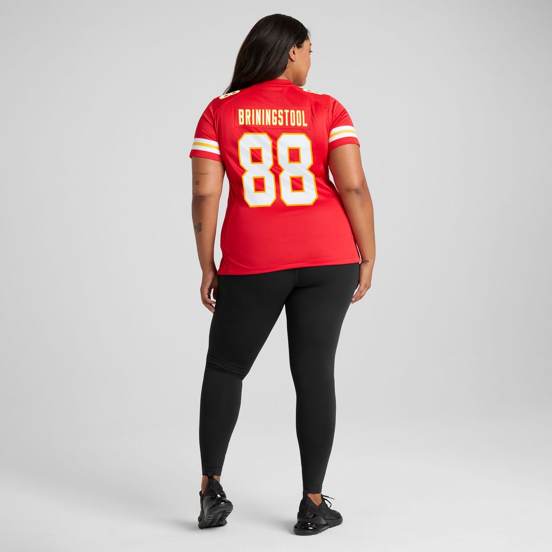 Jake Briningstool Kansas City Chiefs Nike Women's Team Game Jersey - Red Official NFL Team Apparel Football Fan Gear