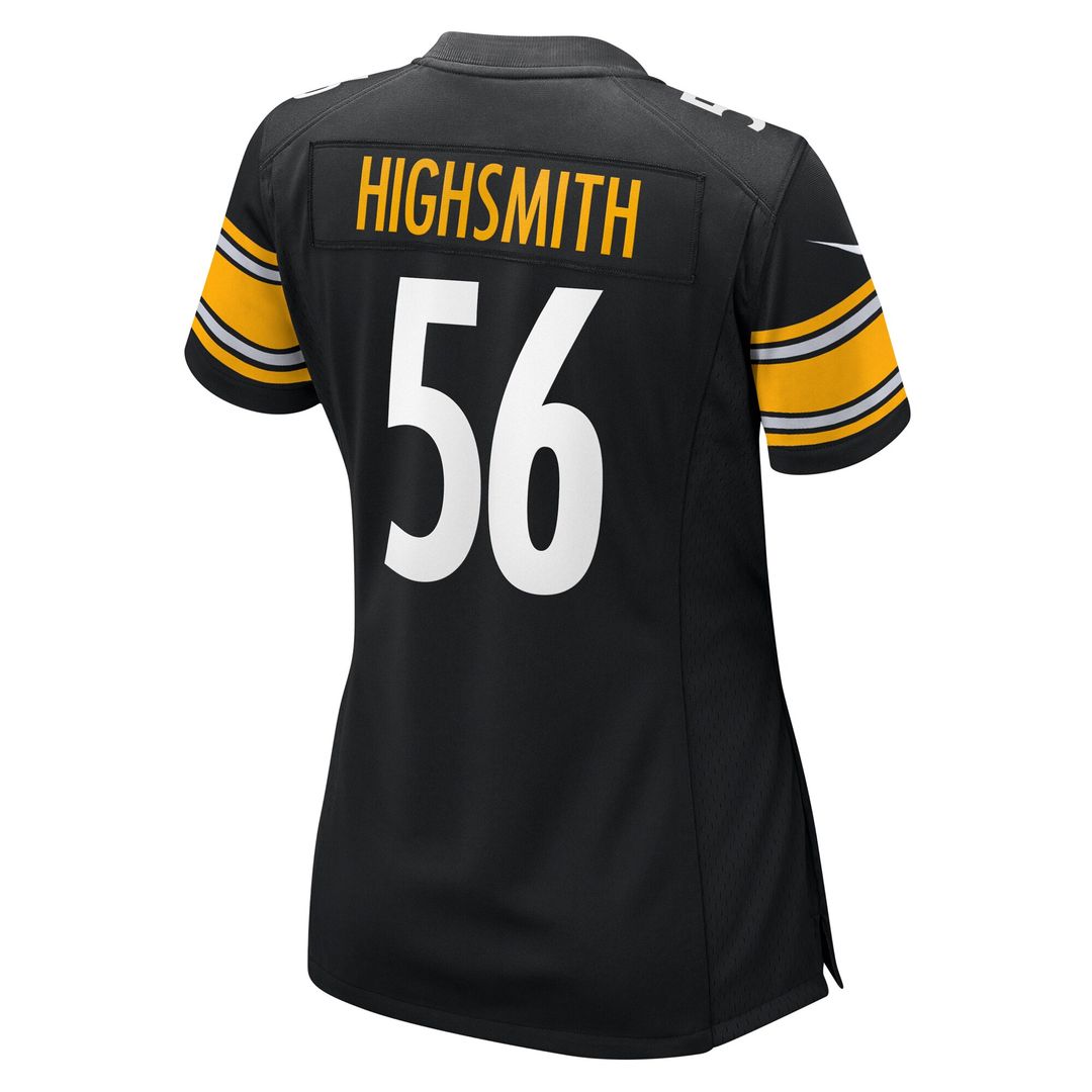 Alex Highsmith Pittsburgh Steelers Nike Women's Team Game Jersey - Black Official NFL Team Apparel Football Fan Gear