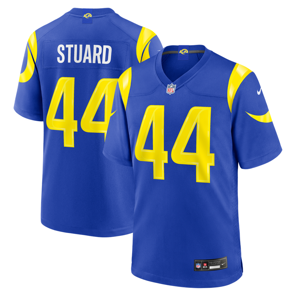 Grant Stuard Los Angeles Rams Nike Team Game Jersey - Royal Official NFL Team Apparel Football Fan Gear