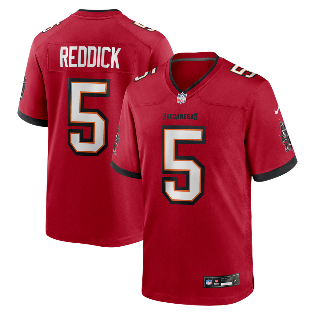Haason Reddick Tampa Bay Buccaneers Nike Team Game Jersey - Red Official NFL Team Apparel Football Fan Gear