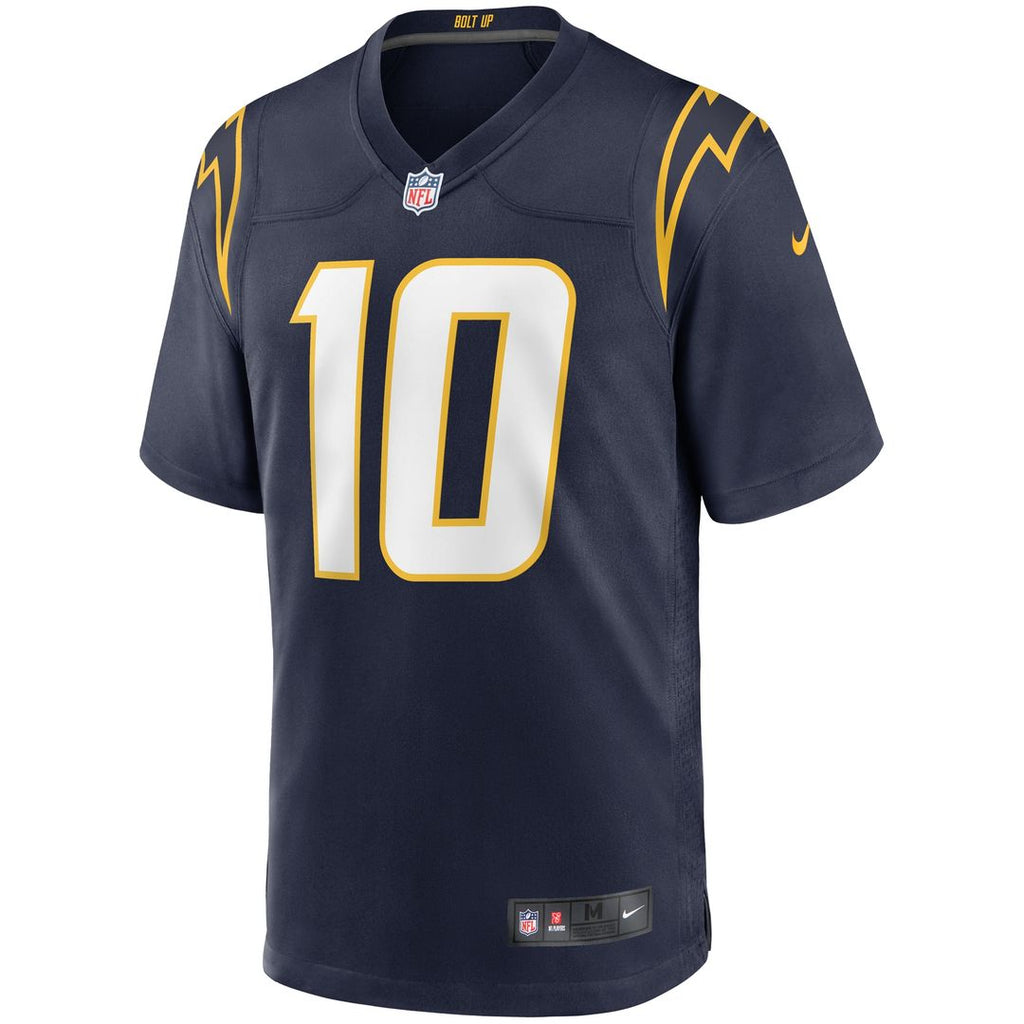 Justin Herbert Los Angeles Chargers Nike Alternate Game Jersey - Navy Official NFL Team Apparel Football Fan Gear