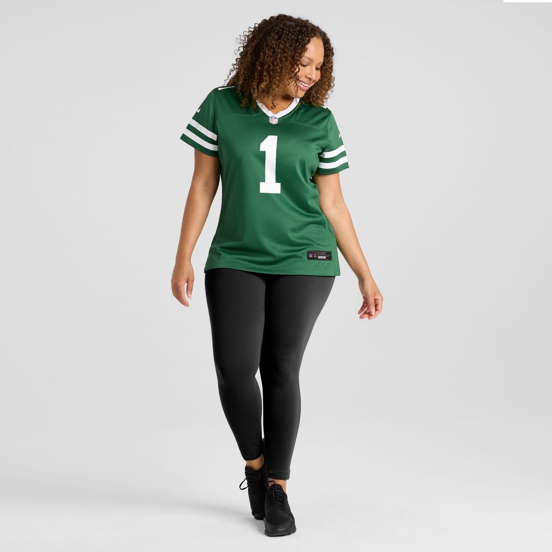 Ahmad Sauce Gardner New York Jets Nike Women's Game Jersey - Legacy Green Official NFL Team Apparel Football Fan Gear