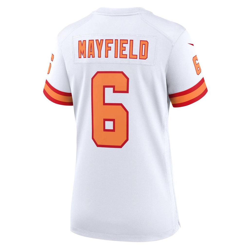 Baker Mayfield '76 Tampa Bay Buccaneers Nike Women's Game Jersey - White Official NFL Team Apparel Football Fan Gear
