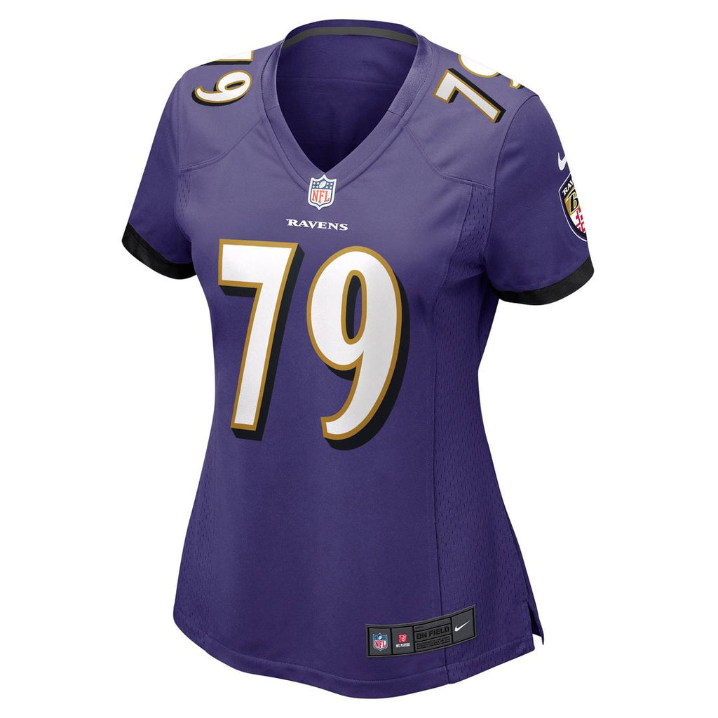 Ronnie Stanley Baltimore Ravens Nike Women's Game Jersey - Purple Official NFL Team Apparel Football Fan Gear