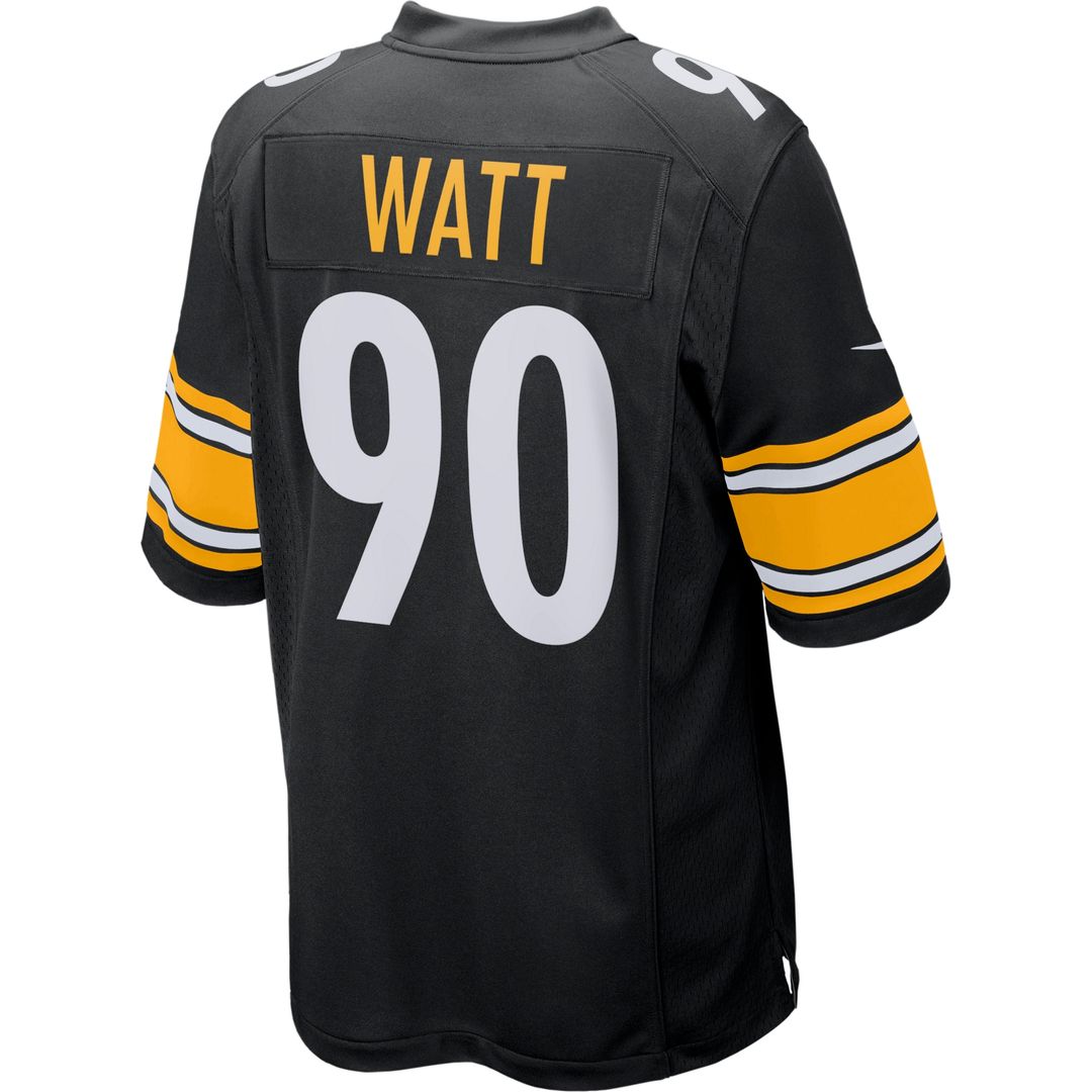 T.J. Watt Pittsburgh Steelers Nike Youth Game Jersey - Black Official NFL Team Apparel Football Fan Gear