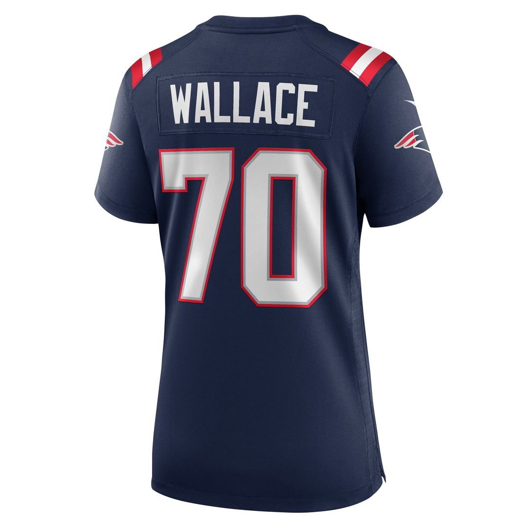 Caedan Wallace New England Patriots Nike Women's Game Jersey - Navy Official NFL Team Apparel Football Fan Gear