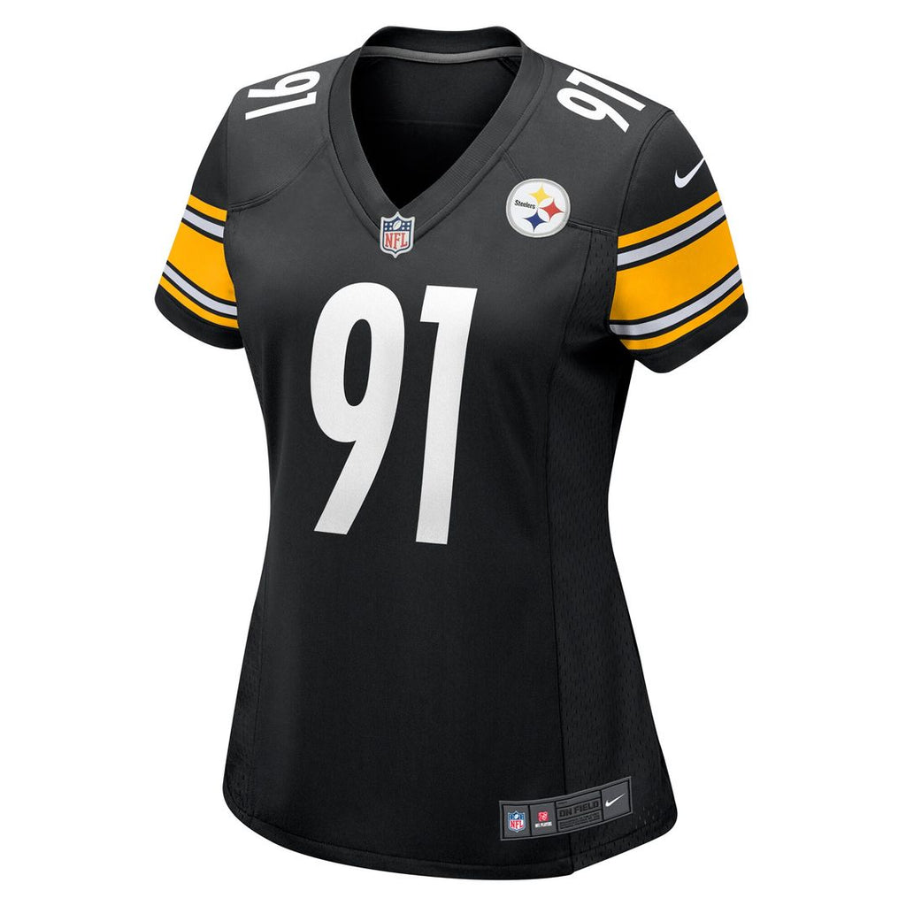 Logan Lee Pittsburgh Steelers Nike Women's Team Game Jersey - Black Official NFL Team Apparel Football Fan Gear