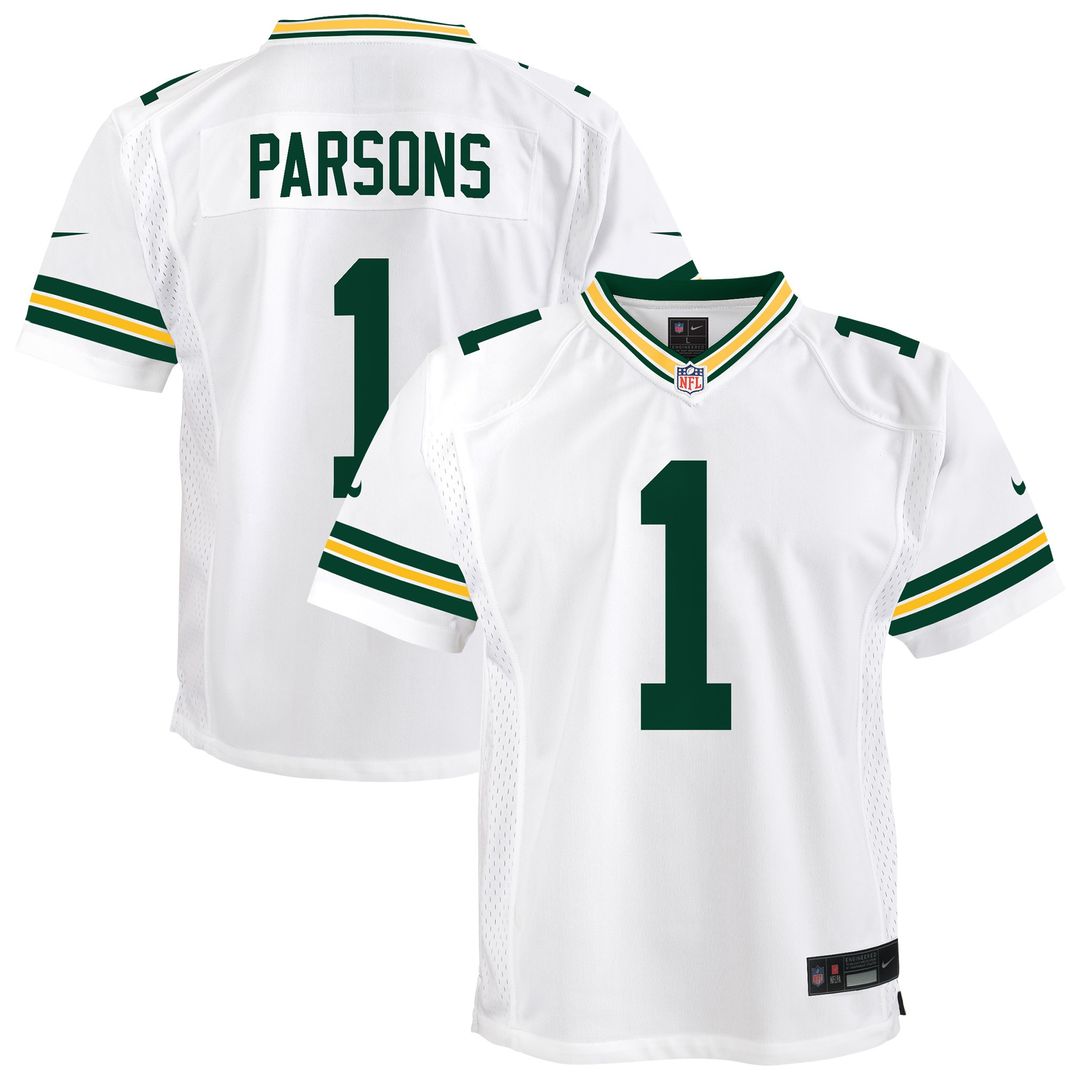 Micah Parsons Green Bay Packers Nike Youth Game Player Jersey - Green Official NFL Team Apparel Football Fan Gear