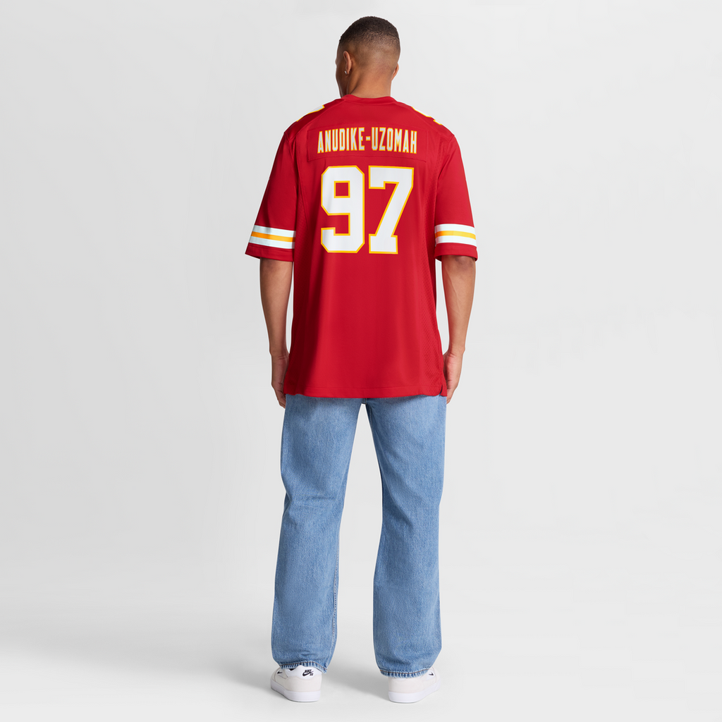 Felix Anudike-Uzomah Kansas City Chiefs Nike Game Jersey - Red Official NFL Team Apparel Football Fan Gear