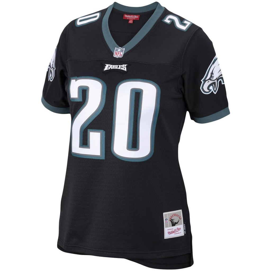 Brian Dawkins Philadelphia Eagles Mitchell & Ness Women's Legacy Replica Team Jersey - Black Official NFL Team Apparel Football Fan Gear
