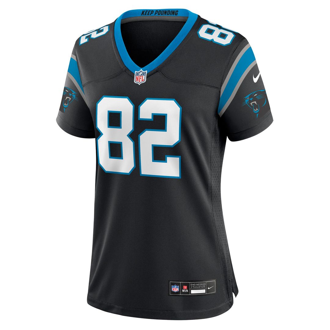 Tommy Tremble Carolina Panthers Nike Women's Team Game Jersey - Black Official NFL Team Apparel Football Fan Gear