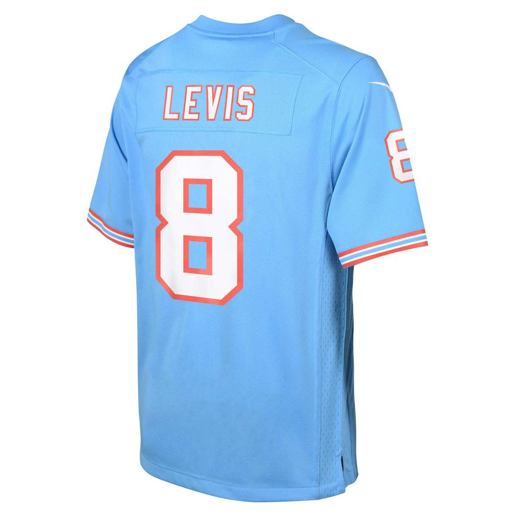 Will Levis Tennessee Titans Nike Youth Game Jersey - Light Blue Official NFL Team Apparel Football Fan Gear