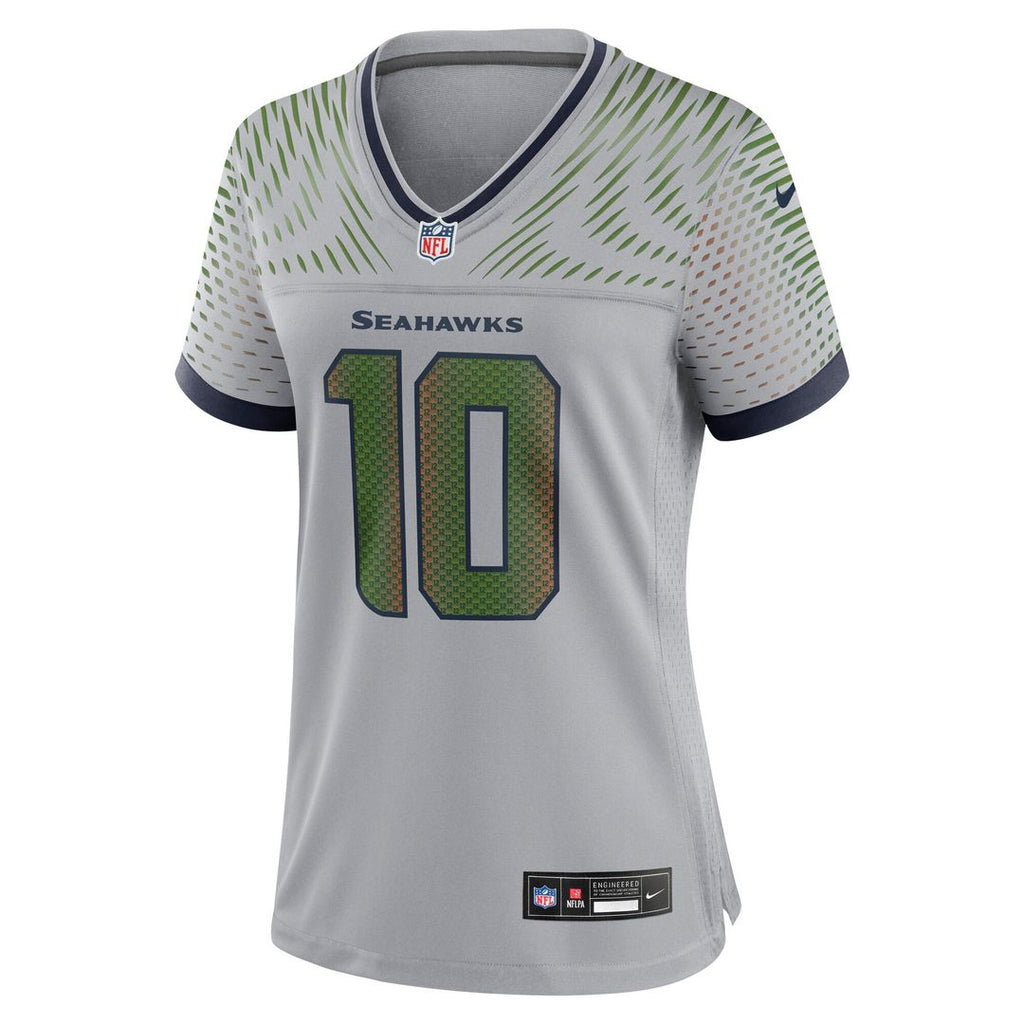Cooper Kupp Seattle Seahawks Nike Women's 2025 Rivalries Collection Game Jersey - Wolf Gray Official NFL Team Apparel Football Fan Gear