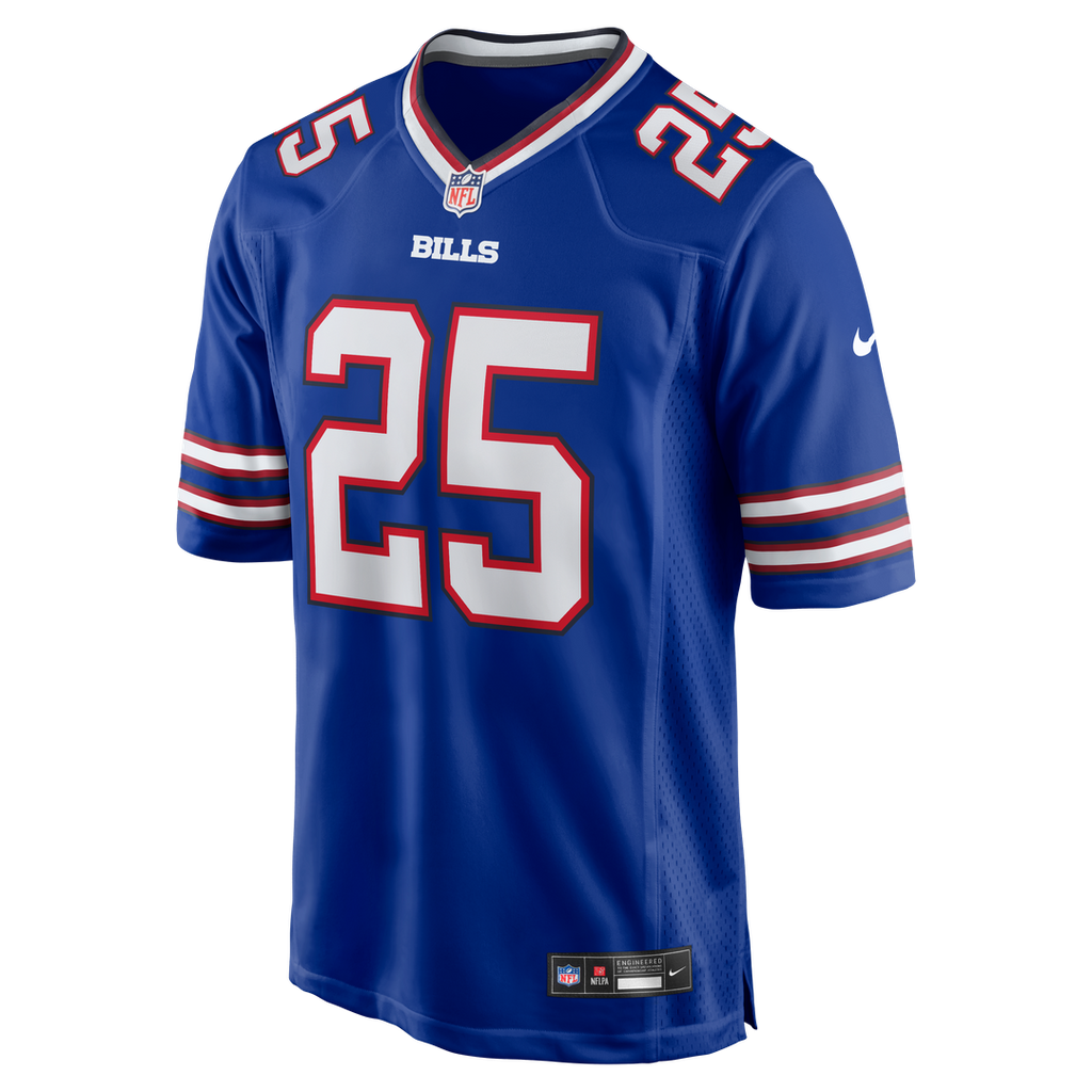Geno Stone Buffalo Bills Nike Team Game Jersey - Royal Official NFL Team Apparel Football Fan Gear