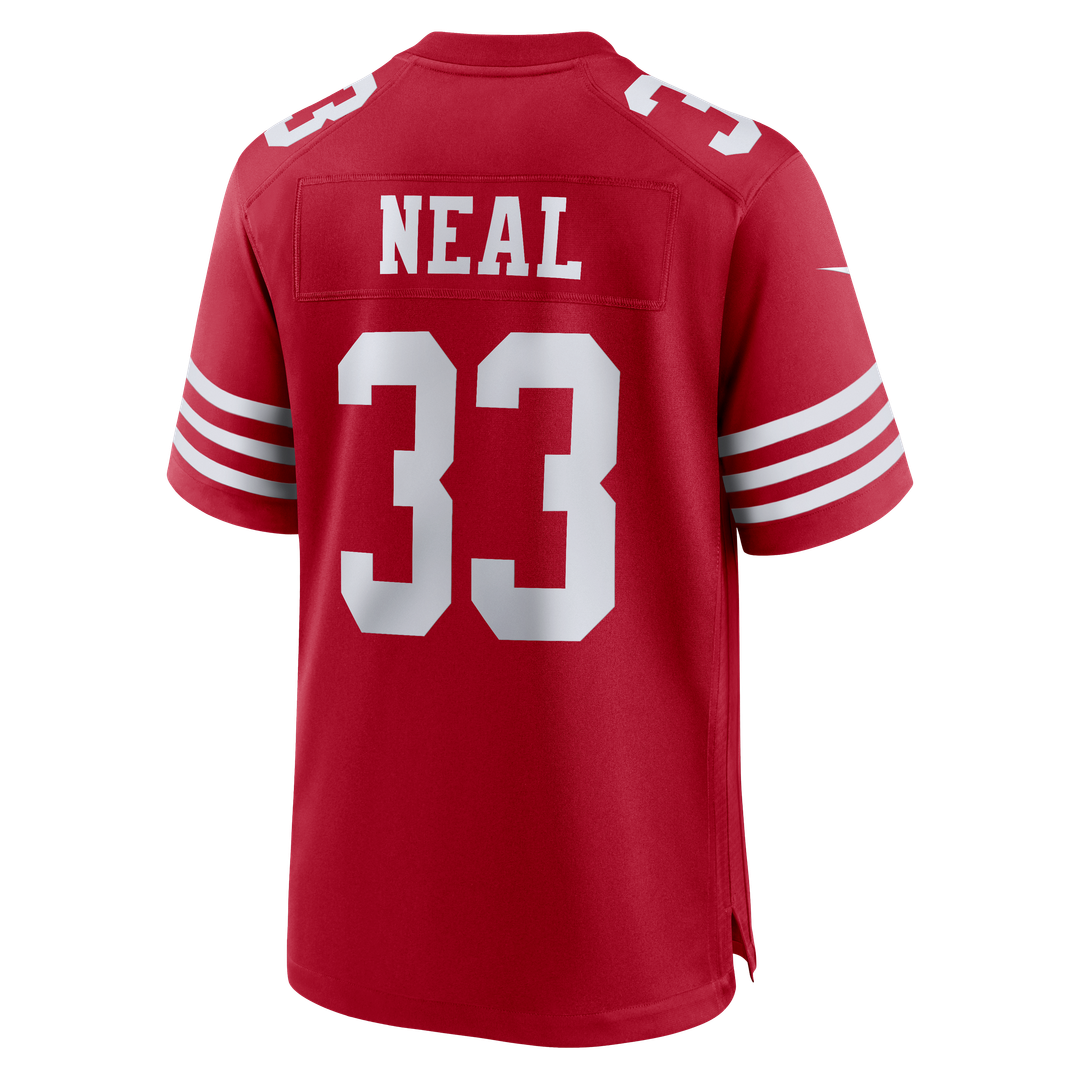 Siran Neal San Francisco 49ers Nike Team Game Jersey - Scarlet Official NFL Team Apparel Football Fan Gear