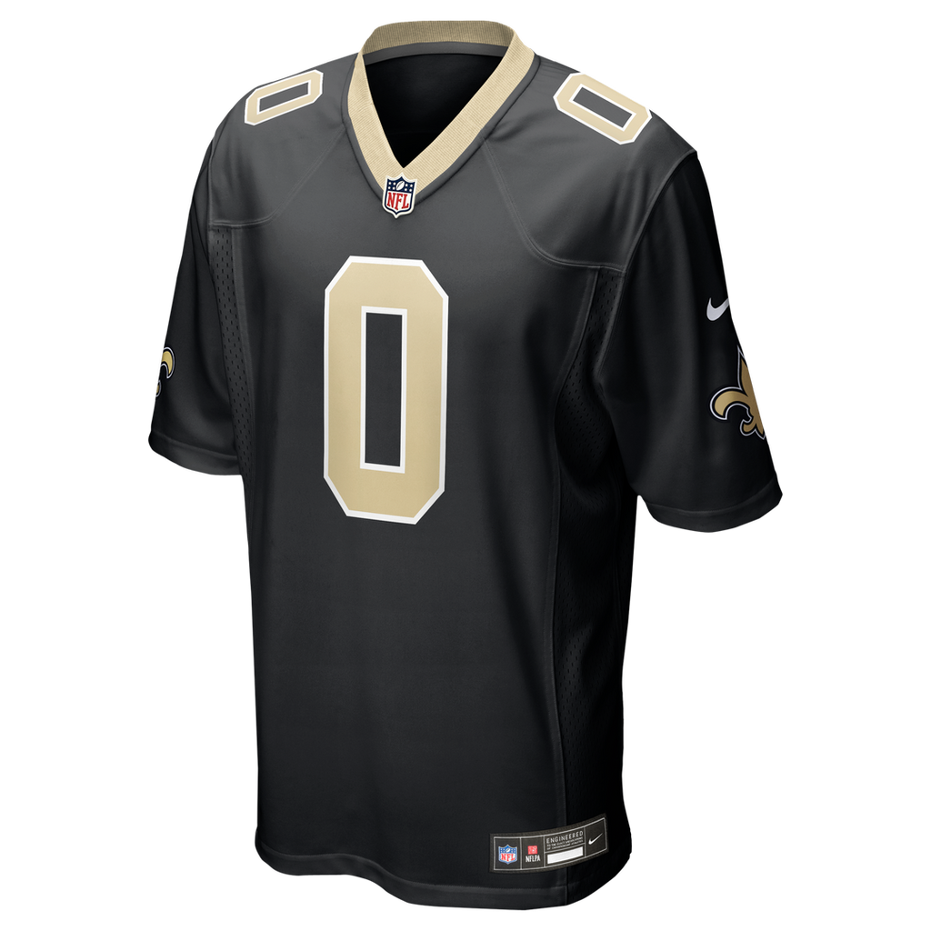 Ugo Amadi New Orleans Saints Nike Team Game Jersey - Black Official NFL Team Apparel Football Fan Gear