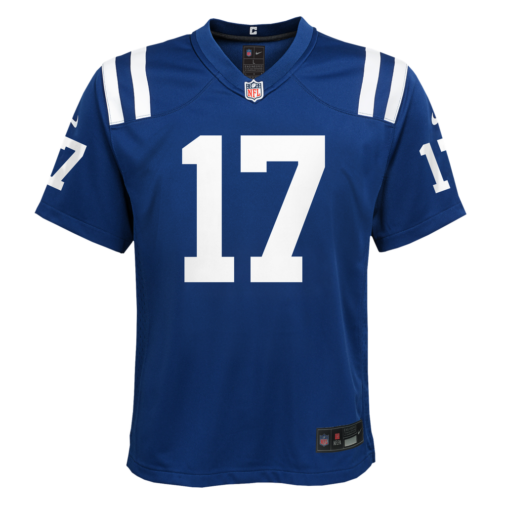 Daniel Jones Indianapolis Colts Nike Youth Alternate 2 Game Jersey - Royal Official NFL Team Apparel Football Fan Gear