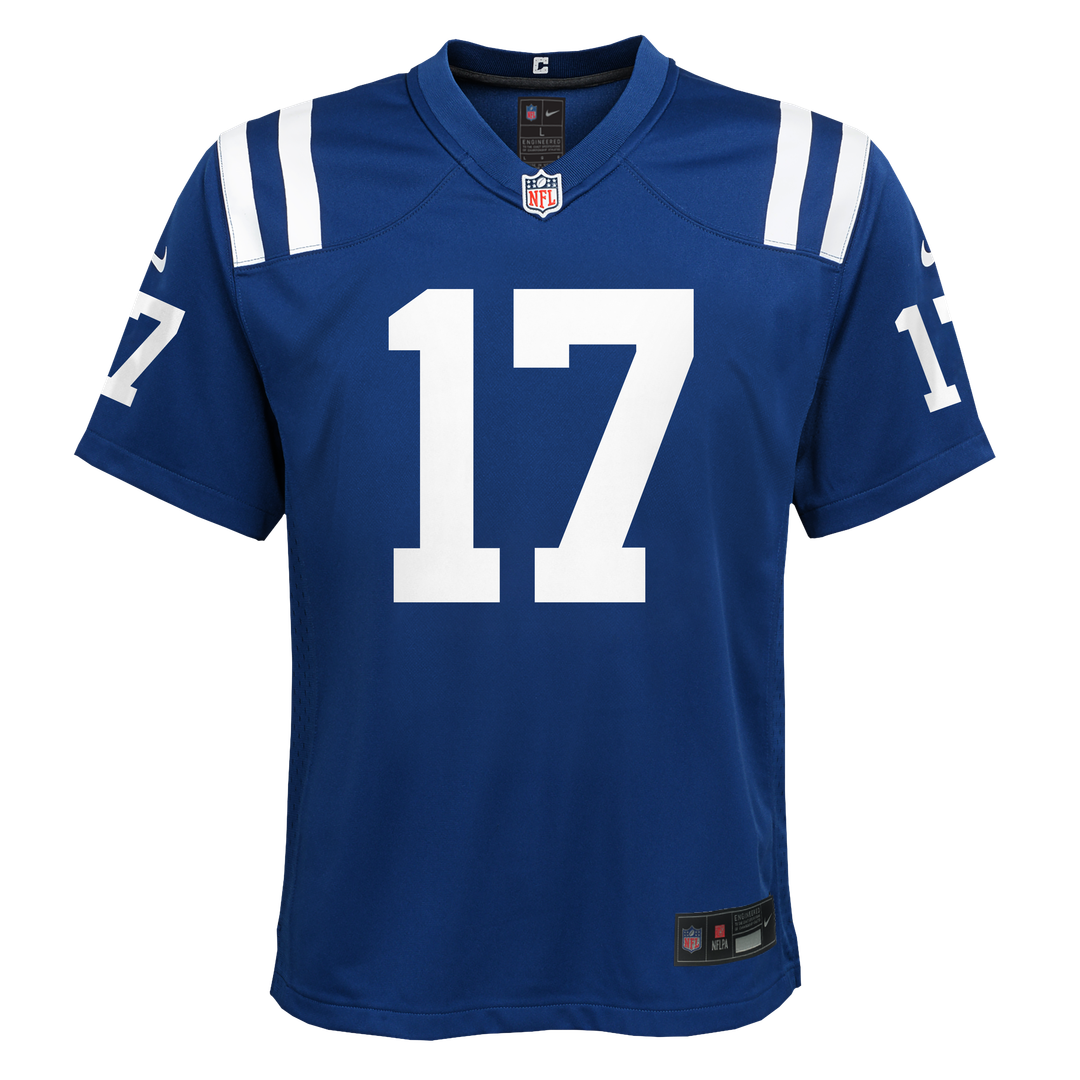Daniel Jones Indianapolis Colts Nike Youth Alternate 2 Game Jersey - Royal Official NFL Team Apparel Football Fan Gear