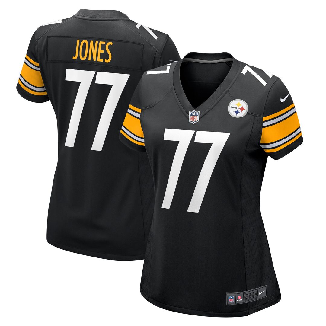 Broderick Jones Pittsburgh Steelers Nike Women's Game Jersey - Black Official NFL Team Apparel Football Fan Gear
