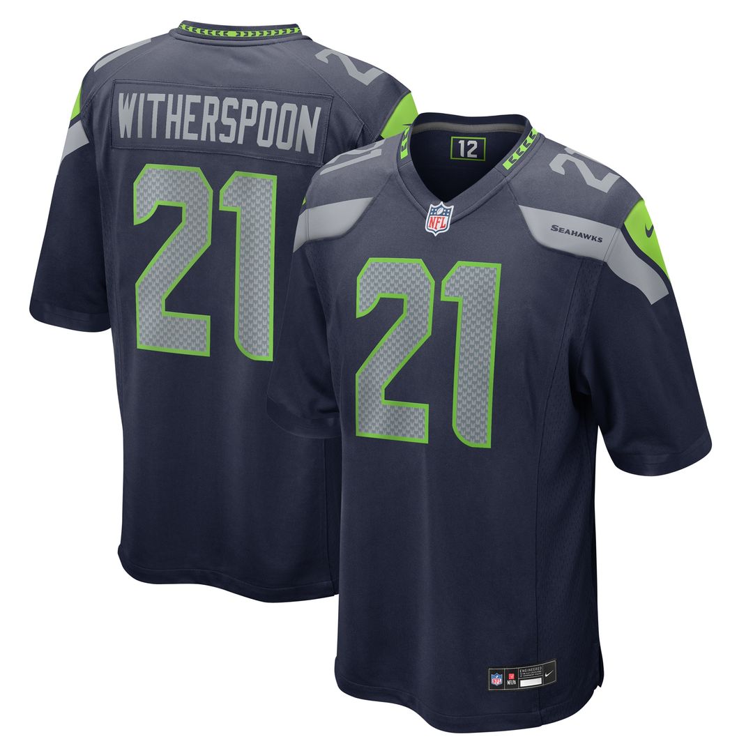 Devon Witherspoon Seattle Seahawks Nike Game Jersey - White Official NFL Team Apparel Football Fan Gear