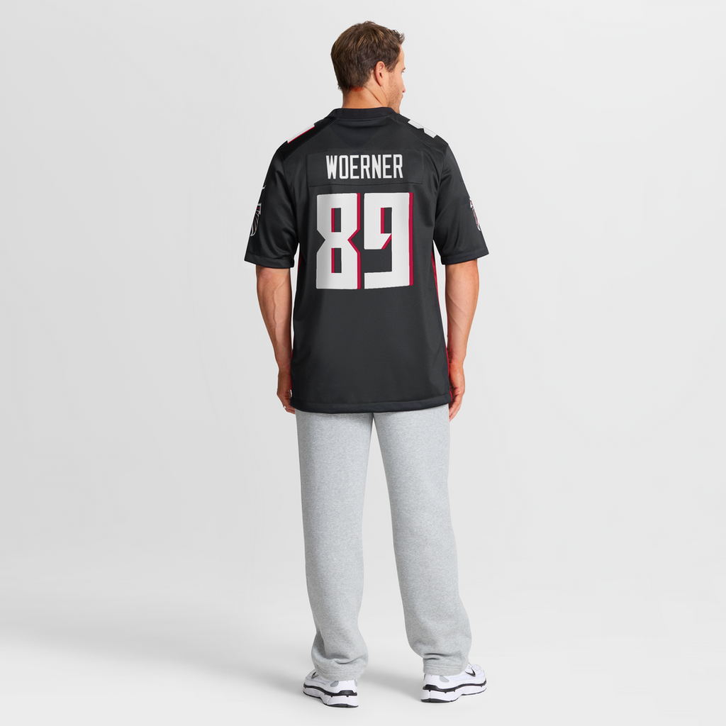 Charlie Woerner Atlanta Falcons Nike Game Jersey - Black Official NFL Team Apparel Football Fan Gear