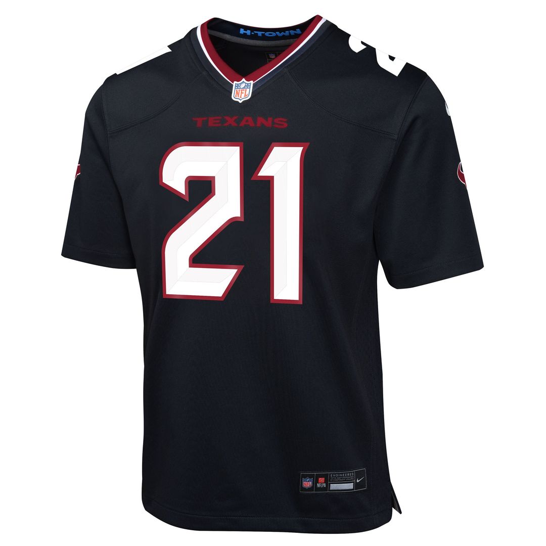 Nick Chubb Houston Texans Nike Youth Team Game Jersey - Navy Official NFL Team Apparel Football Fan Gear