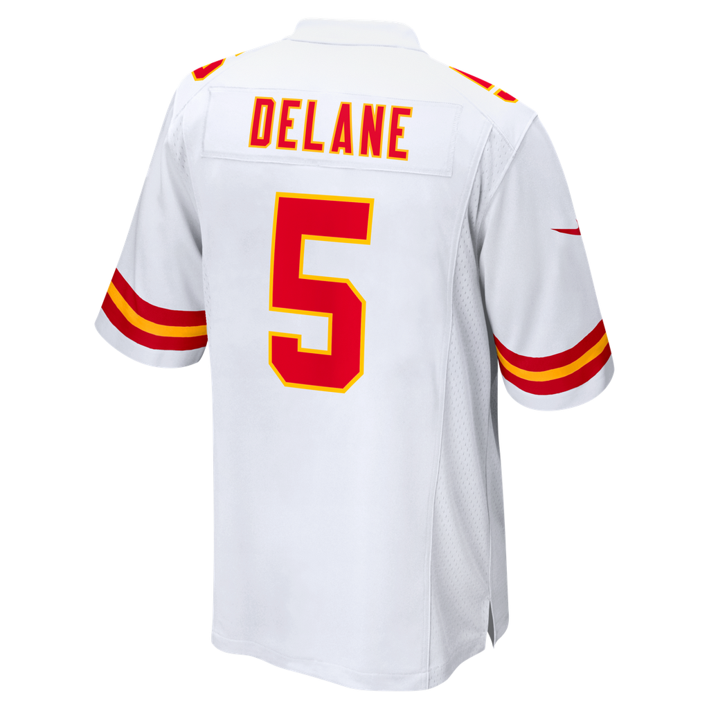 Mansoor Delane Kansas City Chiefs Nike Game Jersey - White Official NFL Team Apparel Football Fan Gear