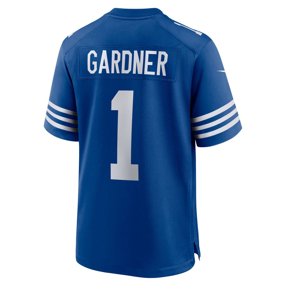 Ahmad Sauce Gardner Indianapolis Colts Nike Alternate Game Jersey - Royal Official NFL Team Apparel Football Fan Gear