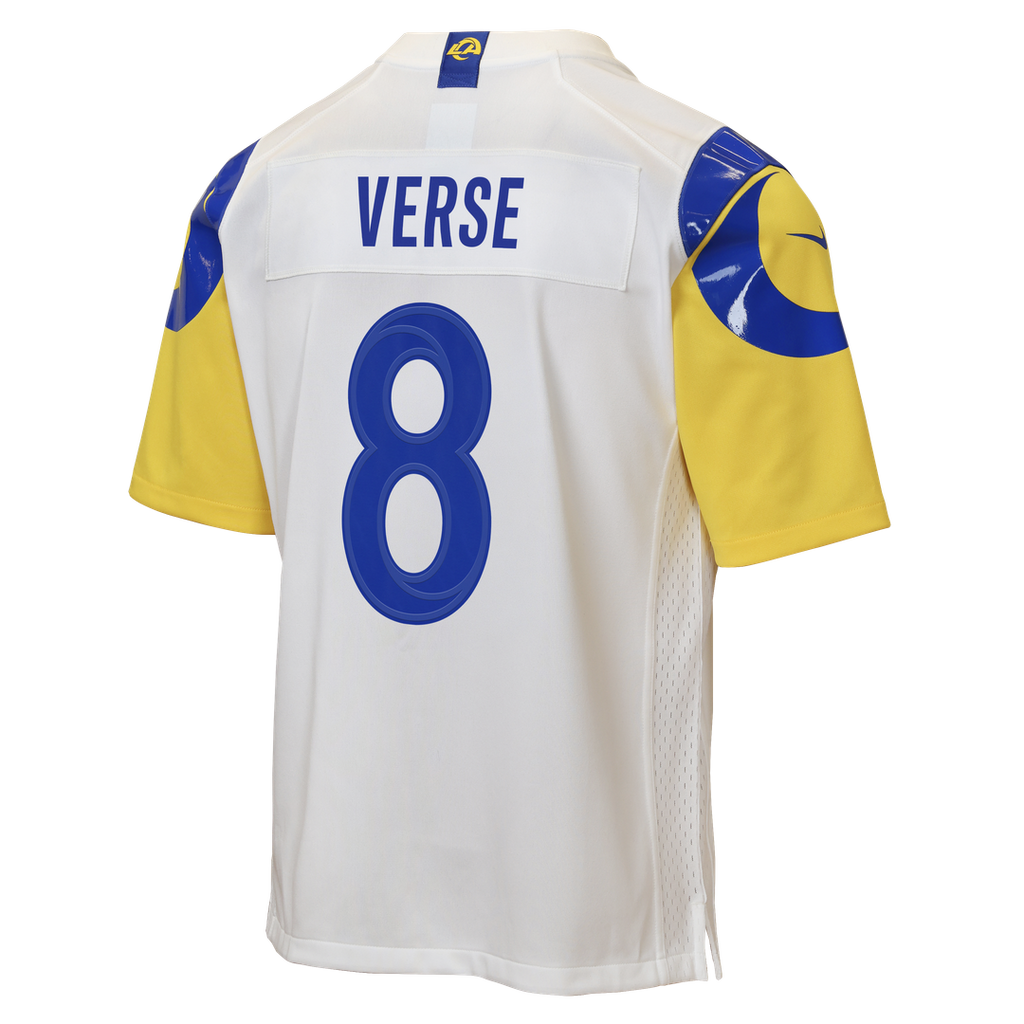 Jared Verse Los Angeles Rams Nike Youth Game Jersey - White Official NFL Team Apparel Football Fan Gear
