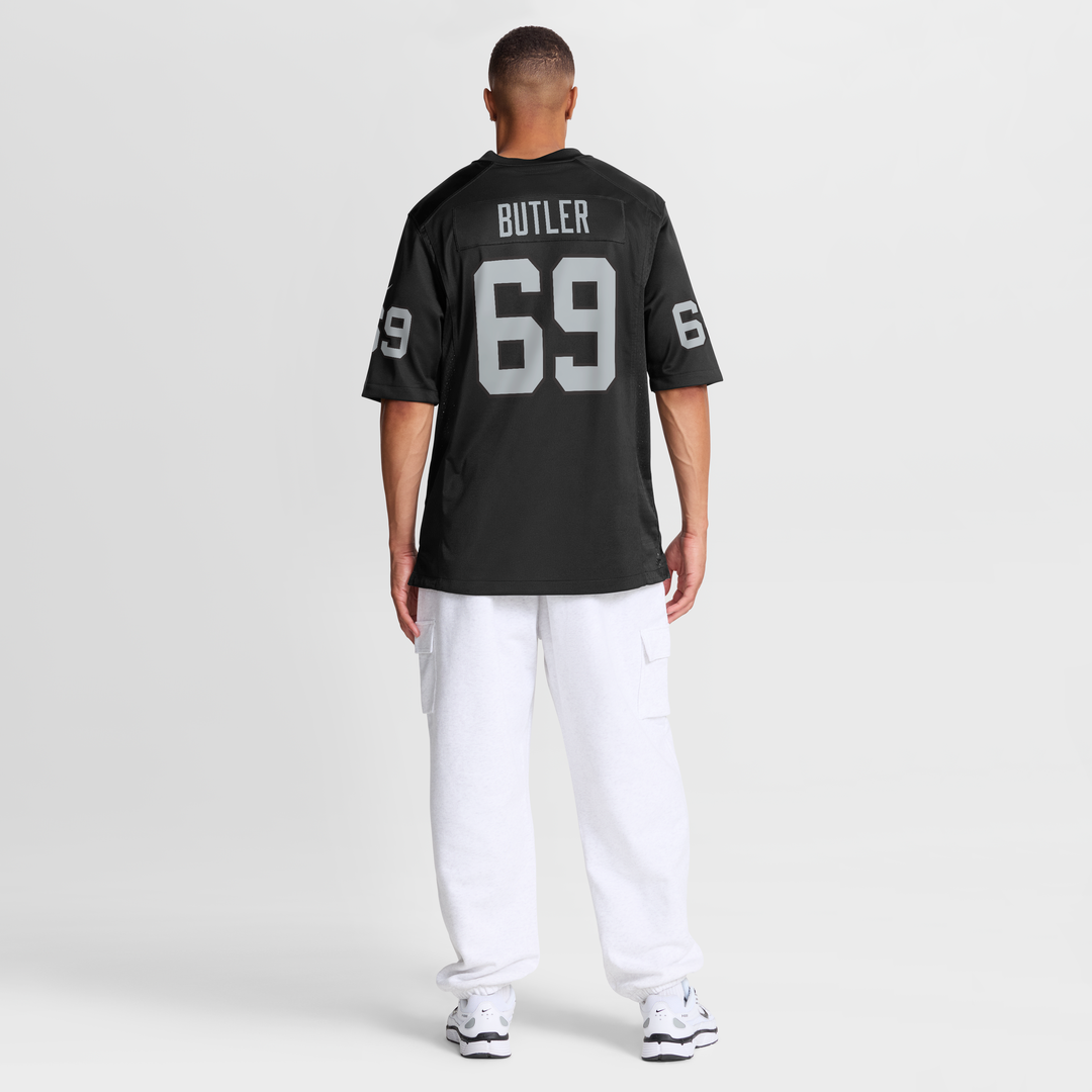 Adam Butler Las Vegas Raiders Nike Team Game Jersey - Black Official NFL Team Apparel Football Fan Gear