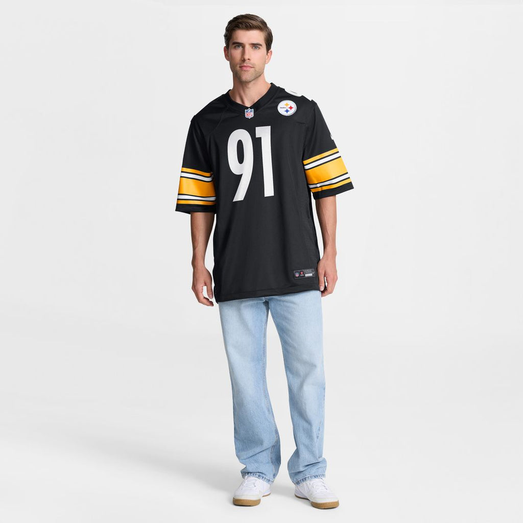 Logan Lee Pittsburgh Steelers Nike Game Jersey - Black Official NFL Team Apparel Football Fan Gear