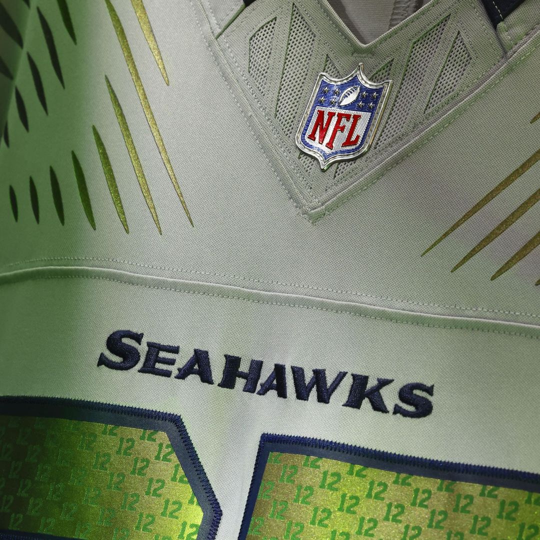 Devon Witherspoon Seattle Seahawks Nike 2025 Rivalries Collection Stitched Limited Jersey - Wolf Gray Official NFL Team Apparel Football Fan Gear