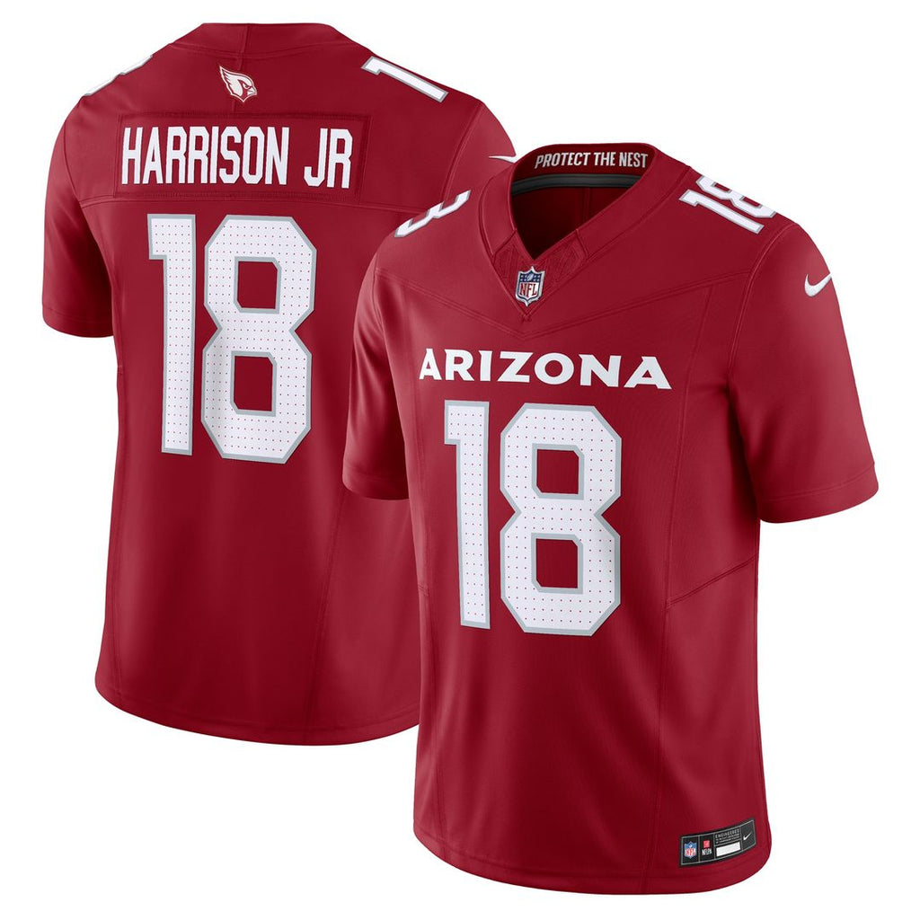 Marvin Harrison Jr. Arizona Cardinals Nike Vapor F.U.S.E. Limited Jersey - Cardinal Official NFL Team Apparel Football Fan Gear