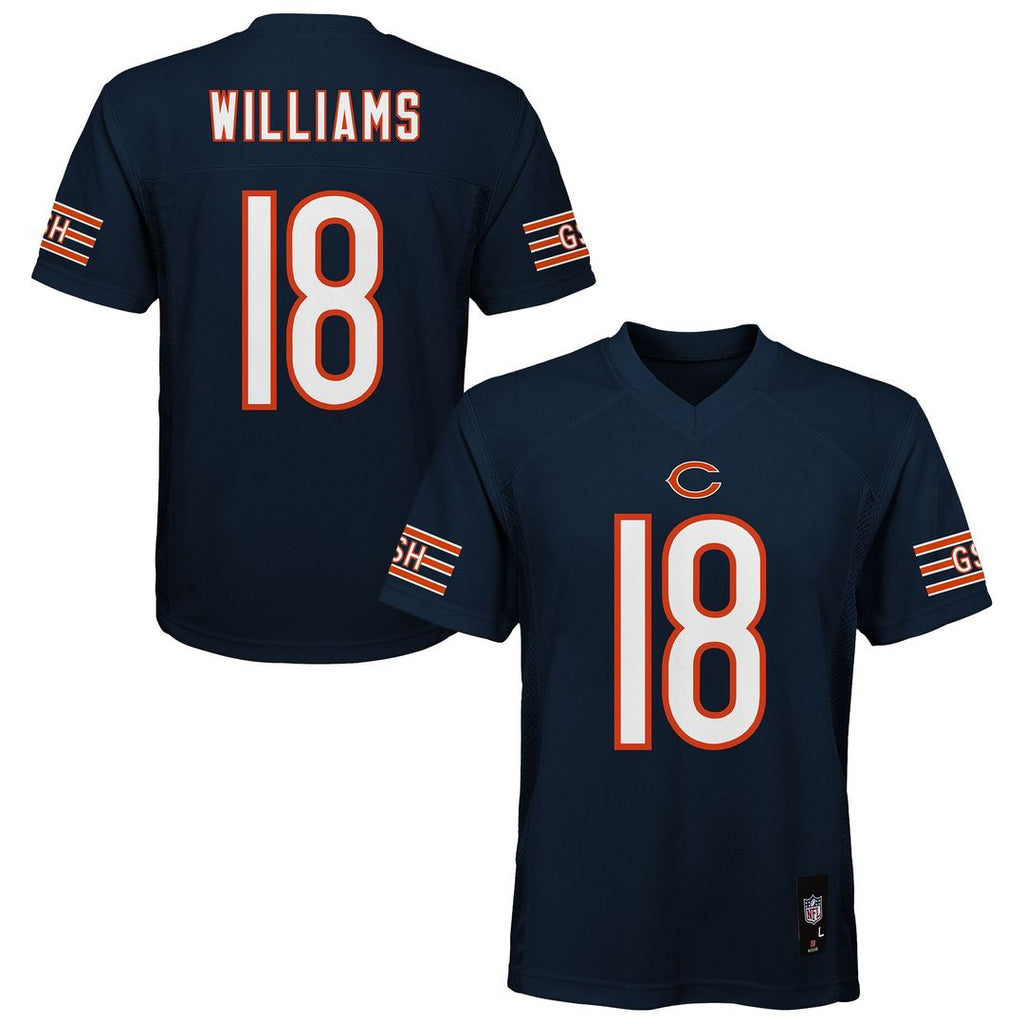 Caleb Williams Chicago Bears Outerstuff Preschool Replica Player Jersey - Navy Official NFL Team Apparel Football Fan Gear