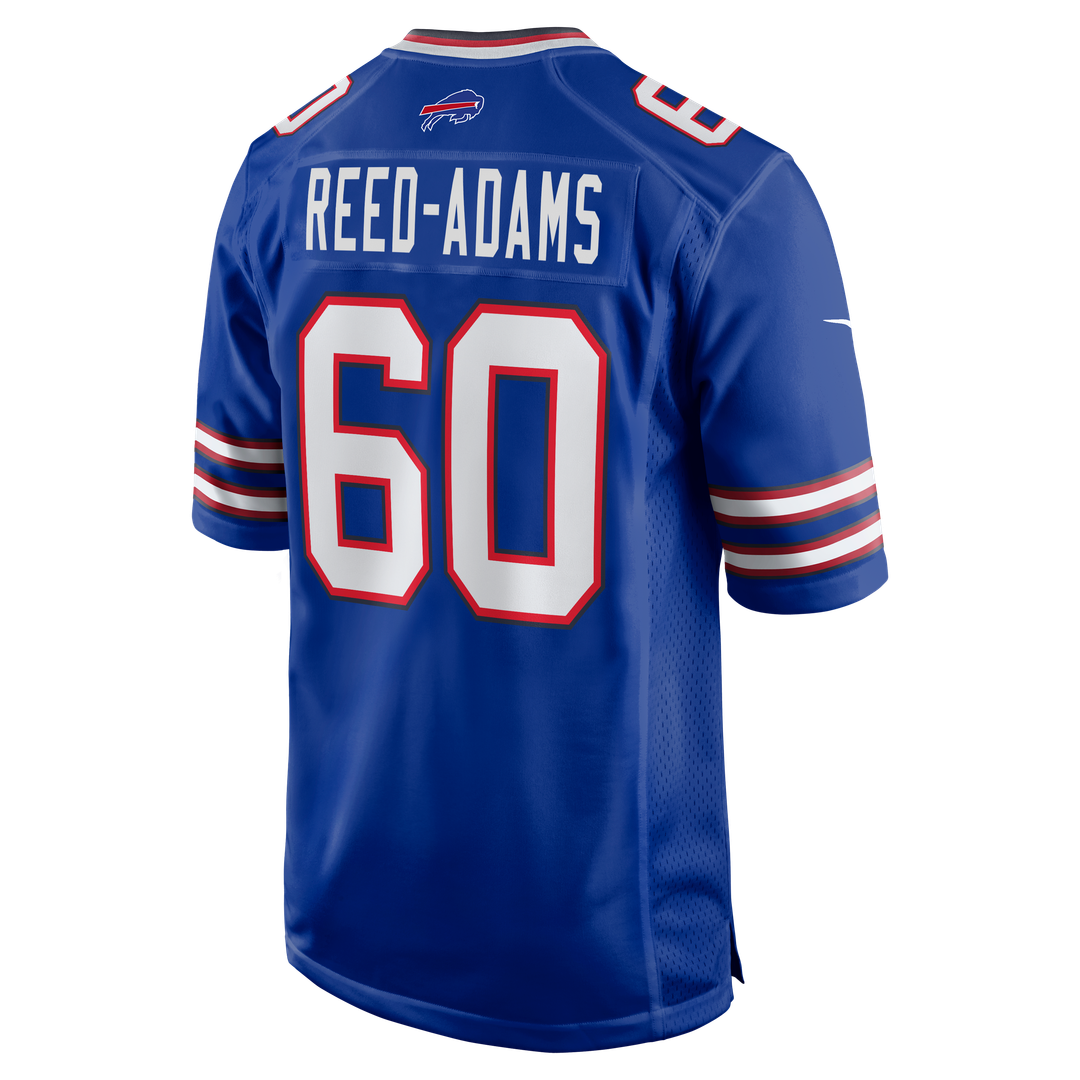 Ar'maj Reed-Adams Buffalo Bills Nike Team Game Jersey - Royal Official NFL Team Apparel Football Fan Gear