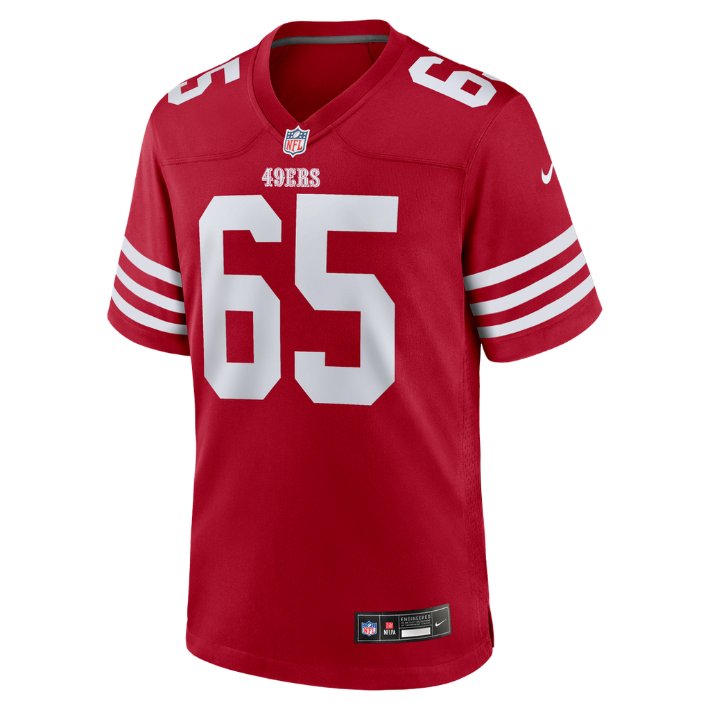 Robert Jones San Francisco 49ers Nike Team Game Jersey - Scarlet Official NFL Team Apparel Football Fan Gear