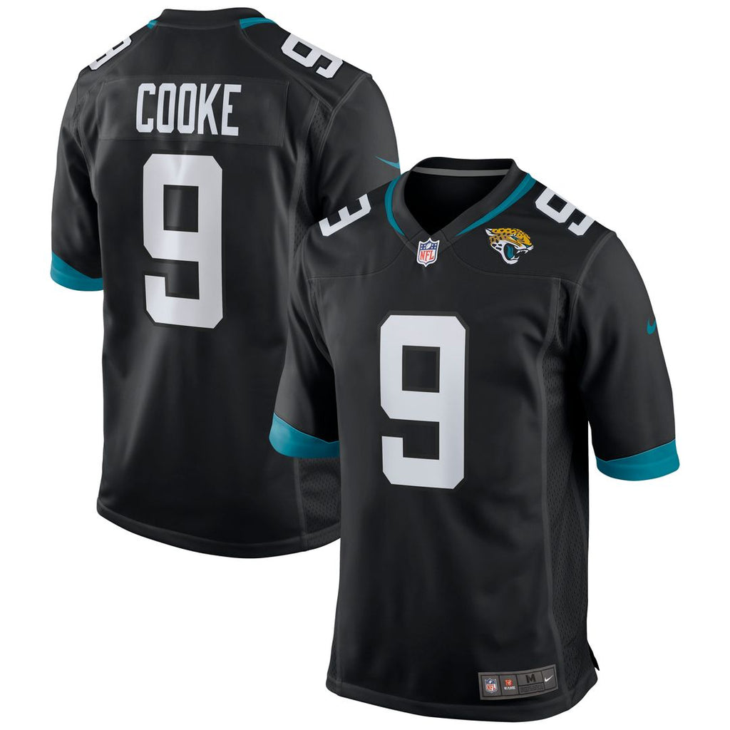 Logan Cooke Jacksonville Jaguars Nike Game Jersey - Black Official NFL Team Apparel Football Fan Gear