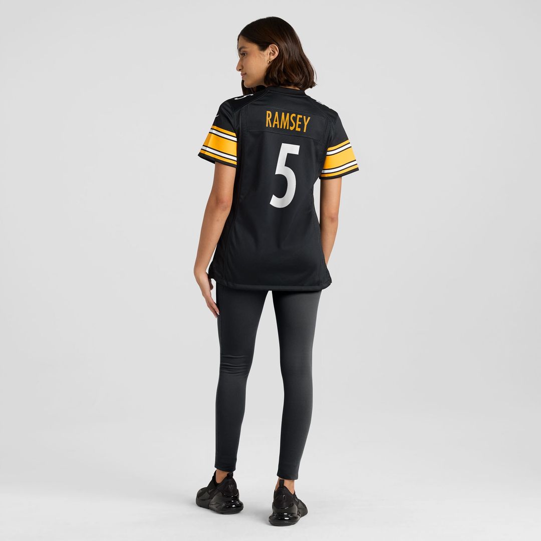 Jalen Ramsey Pittsburgh Steelers Nike Women's Team Game Jersey - Black Official NFL Team Apparel Football Fan Gear