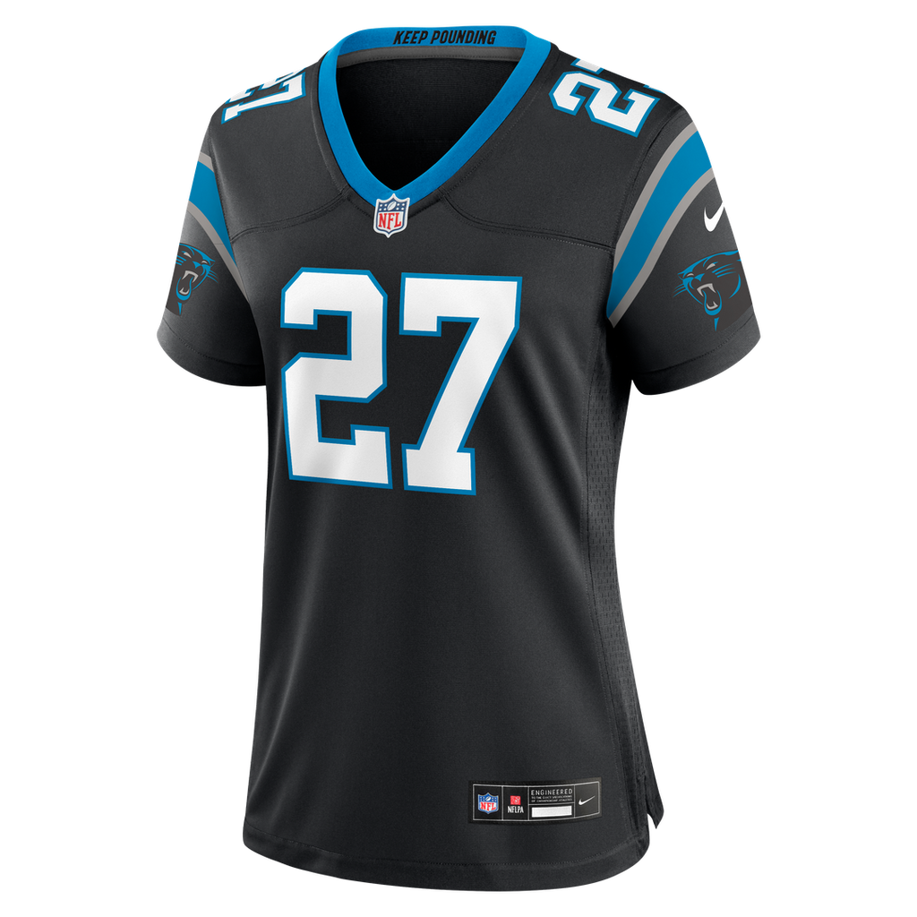 Isaiah Simmons Carolina Panthers Nike Women's Team Game Jersey - Black Official NFL Team Apparel Football Fan Gear