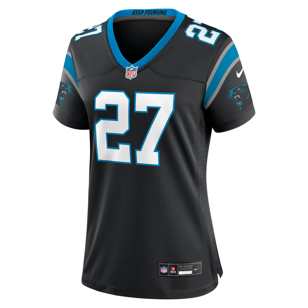 Isaiah Simmons Carolina Panthers Nike Women's Team Game Jersey - Black Official NFL Team Apparel Football Fan Gear