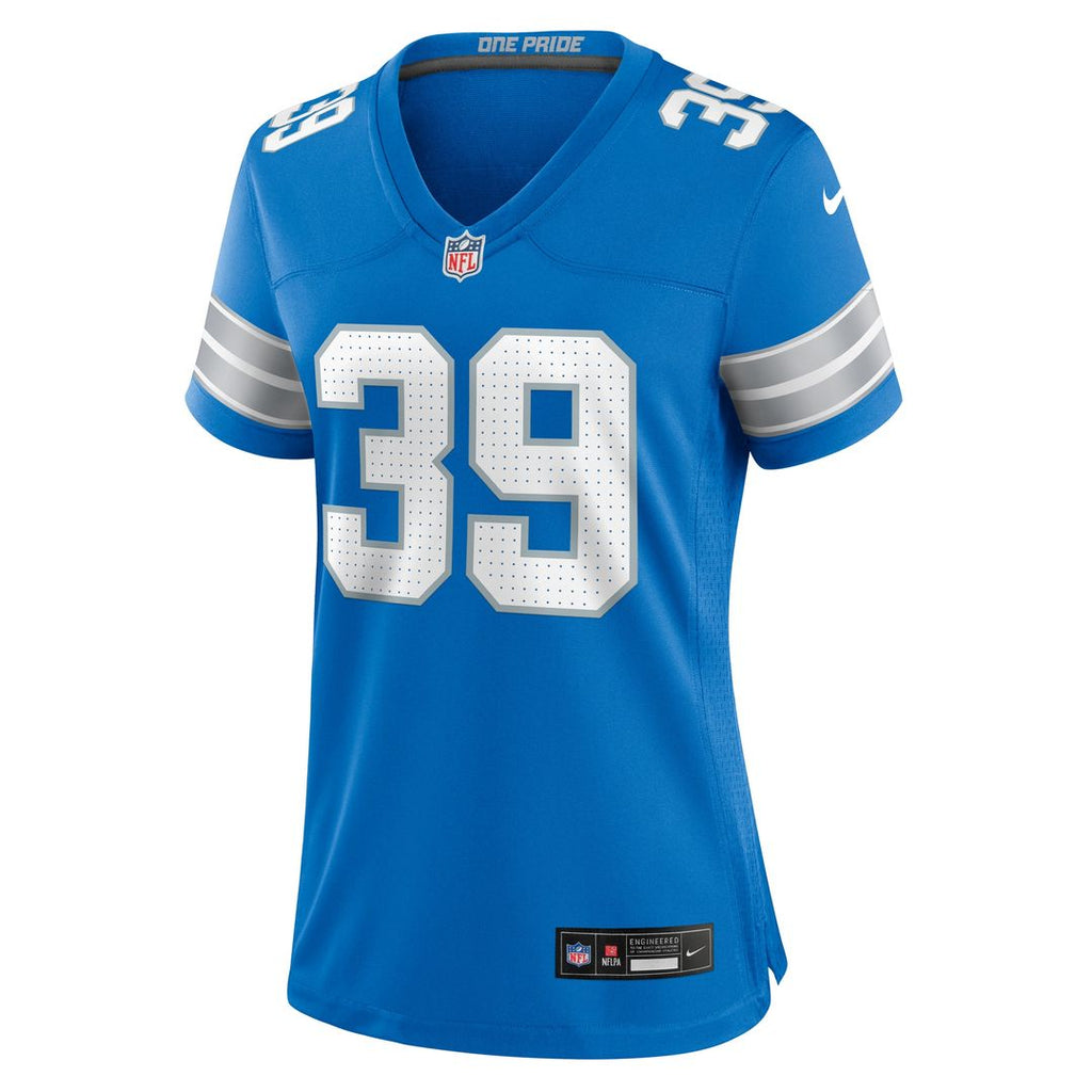 Jake Bates Detroit Lions Nike Women's Team Game Jersey - Blue Official NFL Team Apparel Football Fan Gear