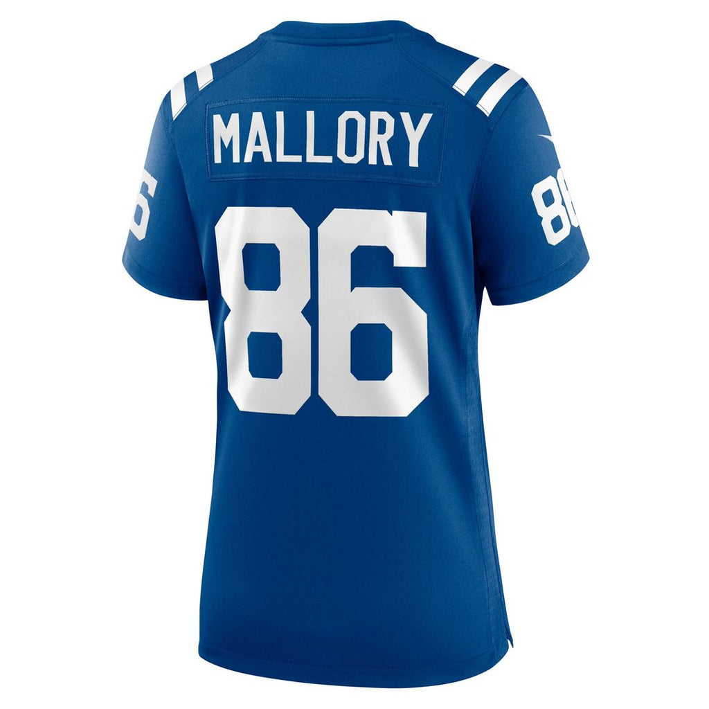 Will Mallory Indianapolis Colts Nike Women's Team Game Jersey - Royal Official NFL Team Apparel Football Fan Gear