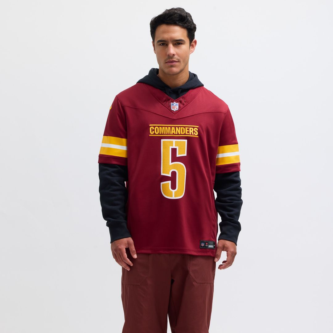 Jayden Daniels Washington Commanders Nike Vapor F.U.S.E. Limited Jersey - Burgundy Official NFL Team Apparel Football Fan Gear