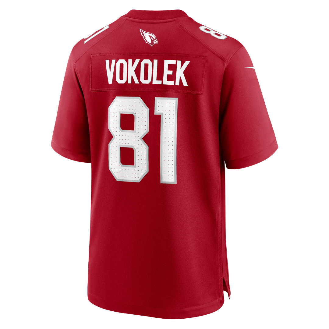 Travis Vokolek Arizona Cardinals Nike Team Game Jersey - Cardinal Official NFL Team Apparel Football Fan Gear