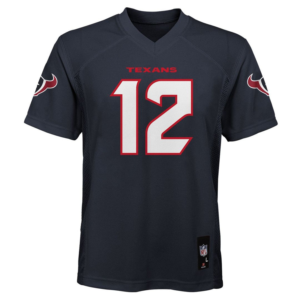 Nico Collins Houston Texans Youth Replica Player Jersey - Navy Official NFL Team Apparel Football Fan Gear
